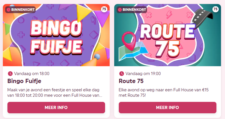 route 75 bingo