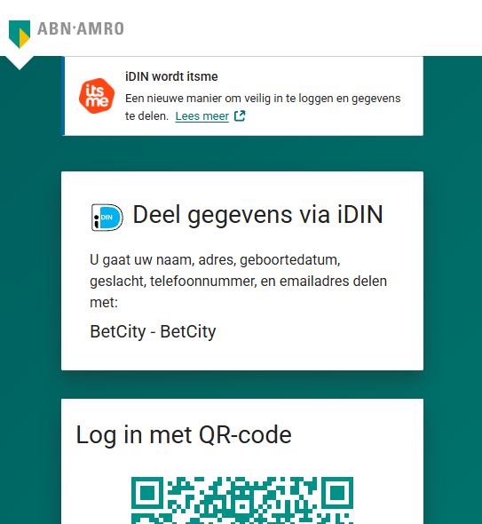ABN AMRO Itsme